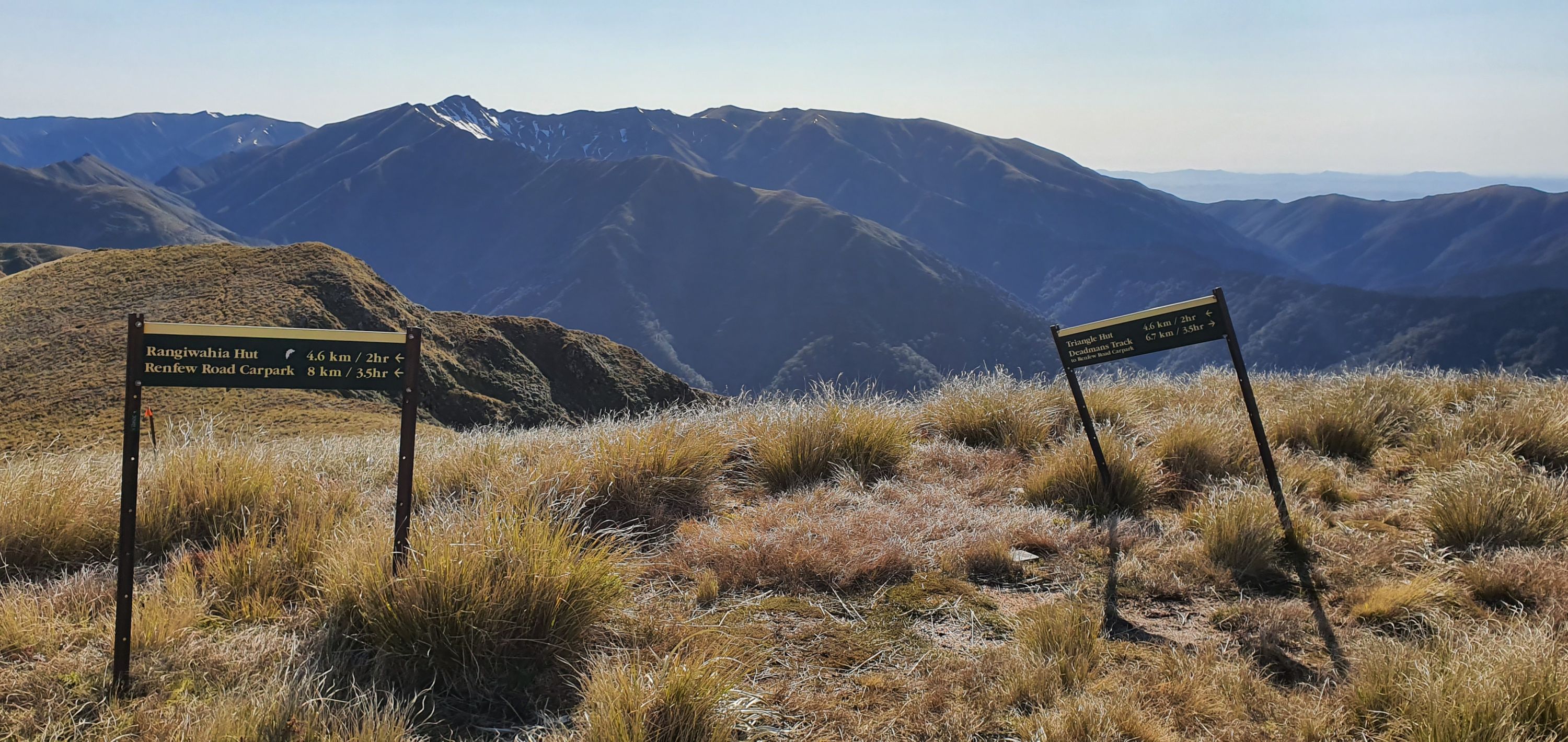 Rangiwahia Hut - Deadmans Track by John Alexander
