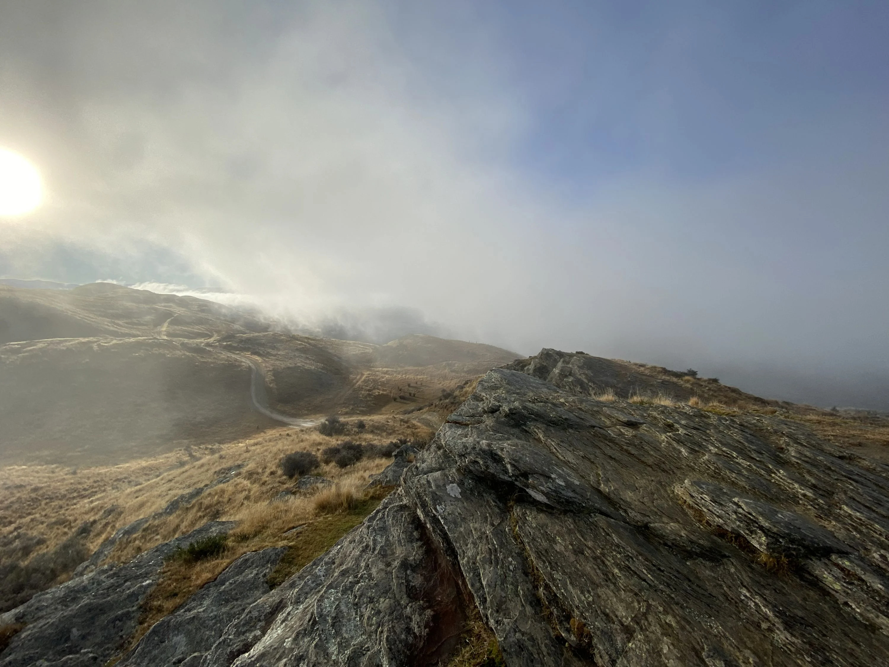 Mountains in every direction