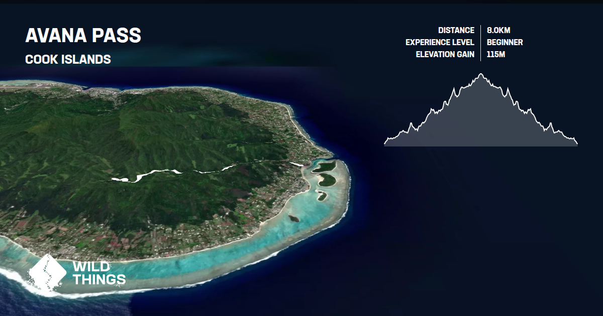 Avana Pass, Cook Islands - Trail Running Directory - Wild Things