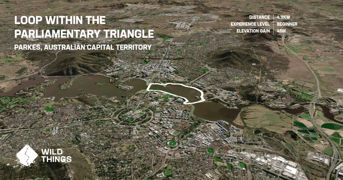 Loop within the Parliamentary Triangle, Australian Capital Territory ...