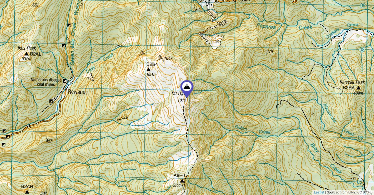 Mount Davy , West Coast Peak Directory Wild Things