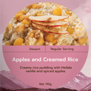 Real Meals Apples and Creamed Rice