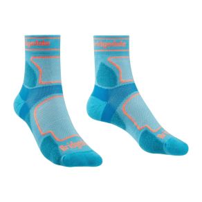 Bridgedale Women's Trail Run Ultra Light T2 Coolmax Sport 3/4 Crew