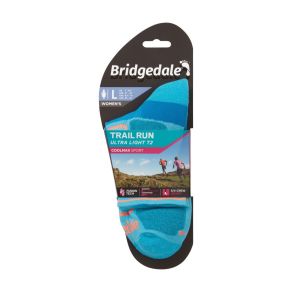 Bridgedale Women's Trail Run Ultra Light T2 Coolmax Sport 3/4 Crew