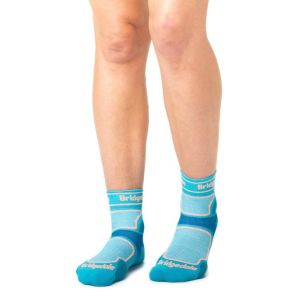 Bridgedale Women's Trail Run Ultra Light T2 Coolmax Sport 3/4 Crew