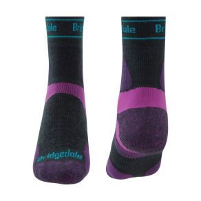 Bridgedale Women's Trail Run Ultra Light T2 Merino Sport 3/4 Crew