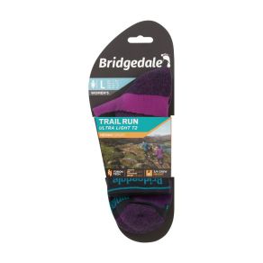 Bridgedale Women's Trail Run Ultra Light T2 Merino Sport 3/4 Crew