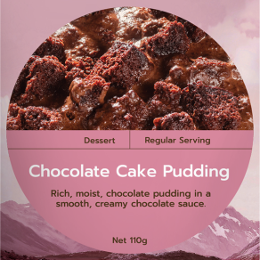 Real Meals Chocolate Cake Pudding