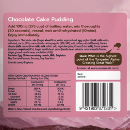 Real Meals Chocolate Cake Pudding