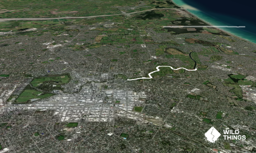 City to Sea Pathway: Fitzgerald-Kerrs Reach section