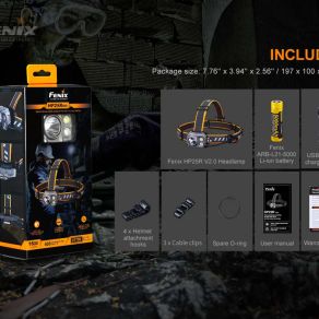 Fenix HP25R V2.0 Headtorch