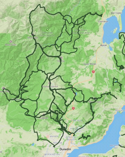 A GPX file isn't a trail guide