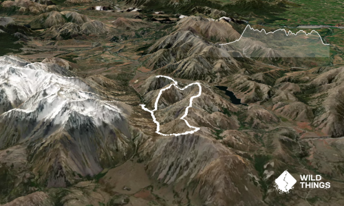 Red Hill,Mt Lyndon and Cloudy hill via Coleridge pass