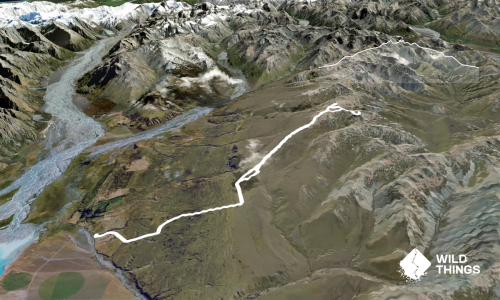 Stag Saddle and peaks around it