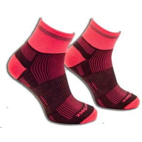 Wrightsock Run Reflective - Quarter Socks