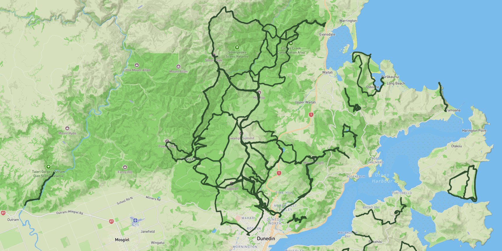 A GPX file isn't a trail guide