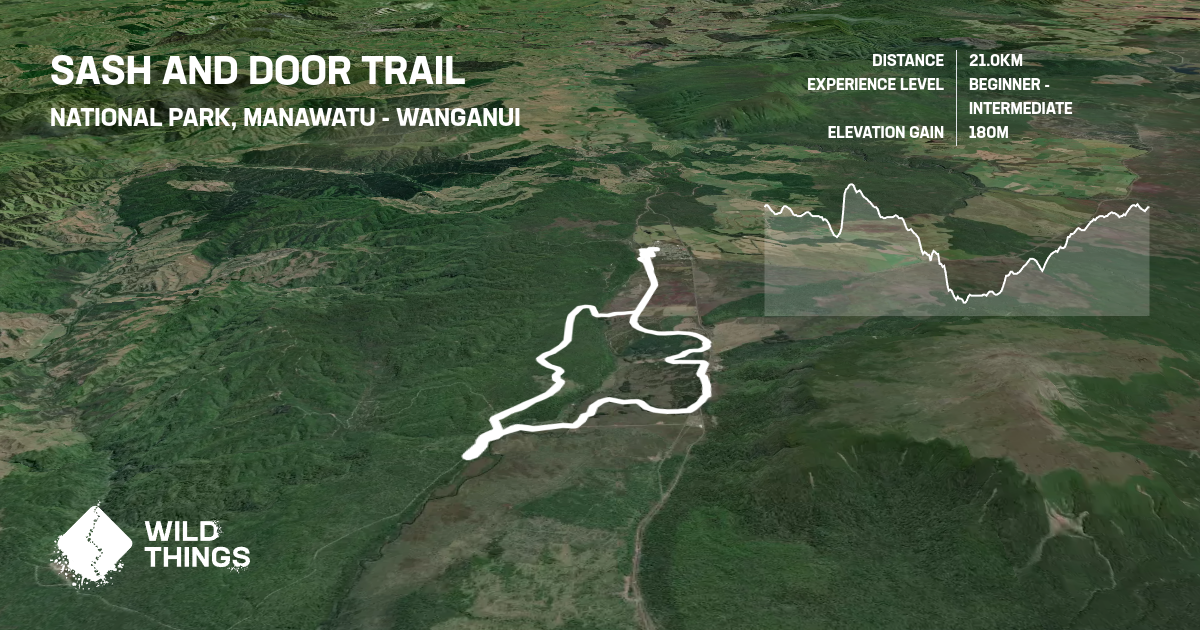 Sash and Door Trail, Manawatu Wanganui, New Zealand Trail Running Directory Wild Things
