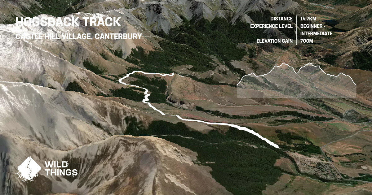 Hogsback Track, Canterbury, New Zealand - Trail Running Directory ...