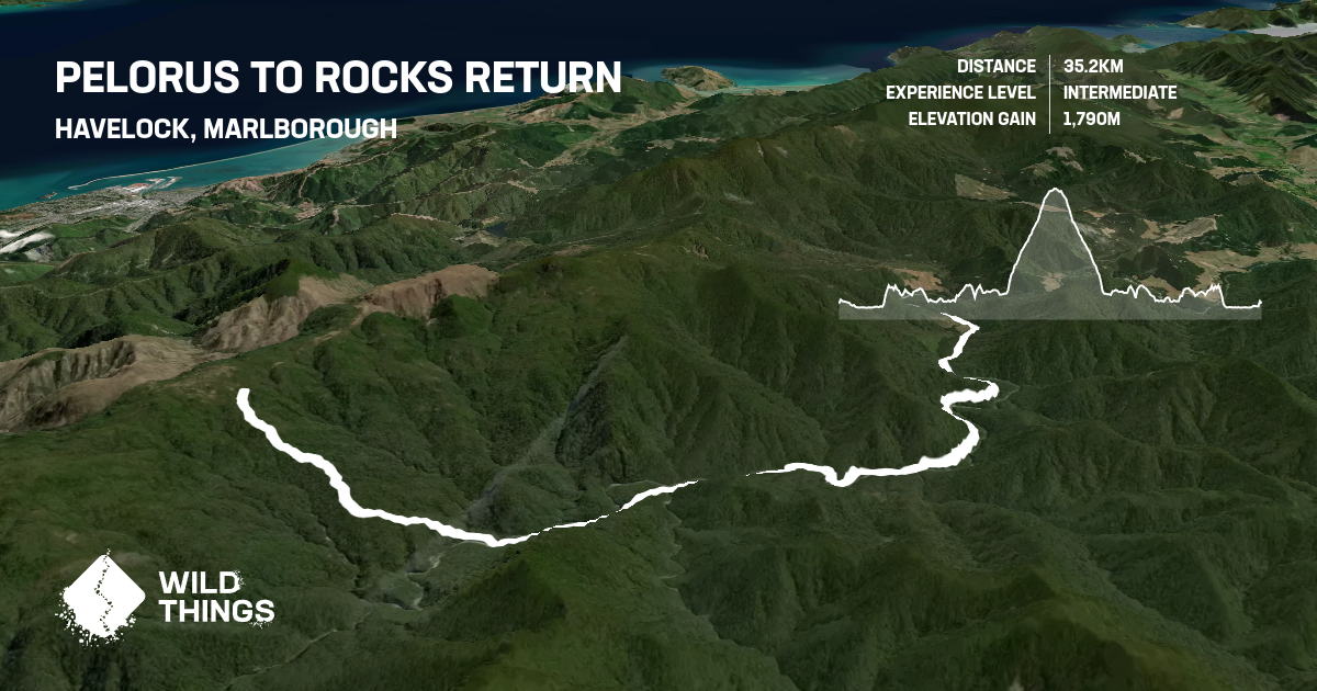 Pelorus to Rocks return, Marlborough, New Zealand - Trail Running ...